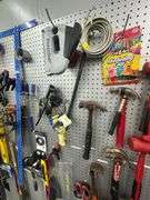 Pegboard Storage Wall w/ Huge Variety of High Quality Mechanic's Hand Tools