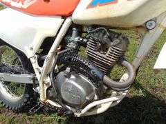 1991 Honda XR200R Dirt Bike