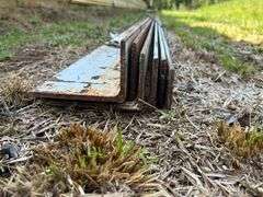 Six Pieces of 20'x6" Angle Iron