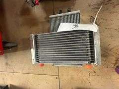 (2x)  Used Alum Oil Coolers 11" x 6"