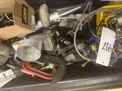 Grouping of Starter Clamps, Fuel Pump, Gauges & More