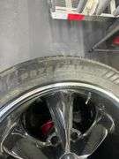 Set of Performance Tires On Foose Aluminum Racing Rims
