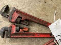 Three Pipe Wrenches