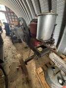 1921 International Harvester Model M 6 HP Hit and Miss Engine | Wheeled Cart w/ Seat