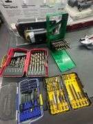 Various Drill Bit Sets & Impact Rated Driver Attachment Kits