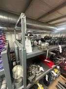 Gray Rolling Rack -No Contents 1