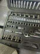 Mechanic's Ratcheting Socket Wrench Kit w/ Storage Case