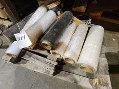 Assorted Plastic Rolls and Packing Materials