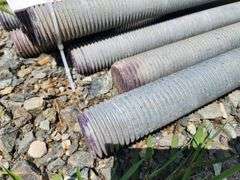 Seven 12'x 1.75" Threaded Rod