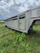 2005 Featherlite Livestock Trailer | Model 8127 |7' x 24'  | HAVE TITLE | VIN# 4FGB224255C081667