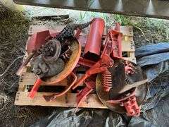 Allis Chalmers Garden Tractor with Multiple Implements