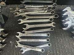 Assorted Wrench Sets w/ Full Set of Rare Snap-On Metric Crows Foot Mechanic's Wrenches