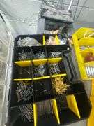 Hardware Organizing Storage Bins w/ Contents