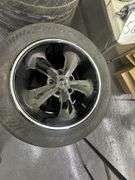 Set of Performance Tires On Foose Aluminum Racing Rims
