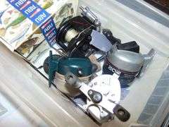 Six Misc. Reels Daiwa, ABU, Zebco, Etc.