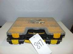 Two Storage Trays of Screws, Sheet Metal Screws