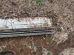 Six Pieces of 20'x6" Angle Iron