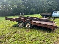 Hardee 8x16' Steel Deck Trailer, (FARM USE ONLY, NO TITLE)