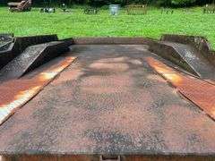 Hardee 8x16' Steel Deck Trailer, (FARM USE ONLY, NO TITLE)