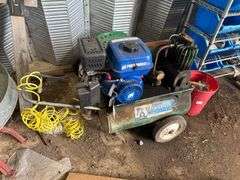 PowerHorse Air Compressor, 3HP, 208CC Engine, by Sears Model 106.153571