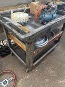 Rolling Shop Cart w/ Contents