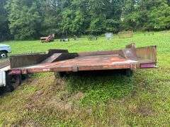Hardee 8x16' Steel Deck Trailer, (FARM USE ONLY, NO TITLE)
