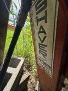 Tractor Hydraulic Post Driver by Shaver Model HD8 | SN 9085
