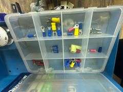 Small Parts Organizers & Hardware Bins w/ Contents