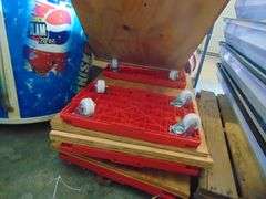 Four Platform Dollies