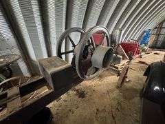 1921 International Harvester Model M 6 HP Hit and Miss Engine | Wheeled Cart w/ Seat