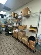 (4x) Metal Wire Racks on Casters | Stainless Steel