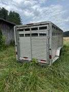 2005 Featherlite Livestock Trailer | Model 8127 |7' x 24'  | HAVE TITLE | VIN# 4FGB224255C081667