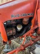 Allis Chalmers Garden Tractor with Multiple Implements