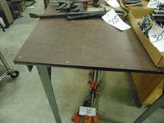 Metal Shop Table
