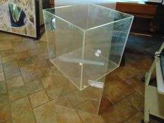 Two Plastic Cubes for Plants