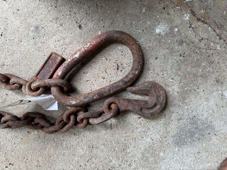 6' Chain with 1 Hook and D Ring