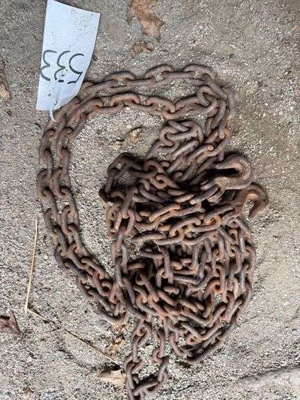 20' Chain with 2 Hooks