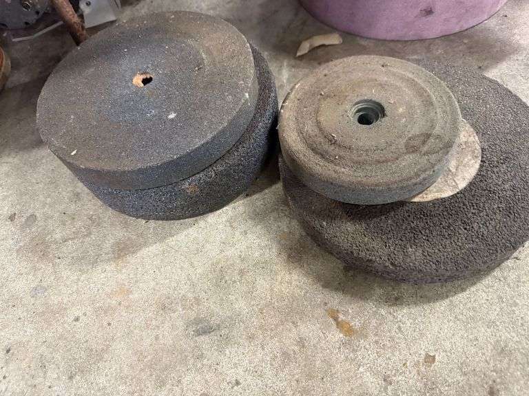 Three 8" Grinding Wheels