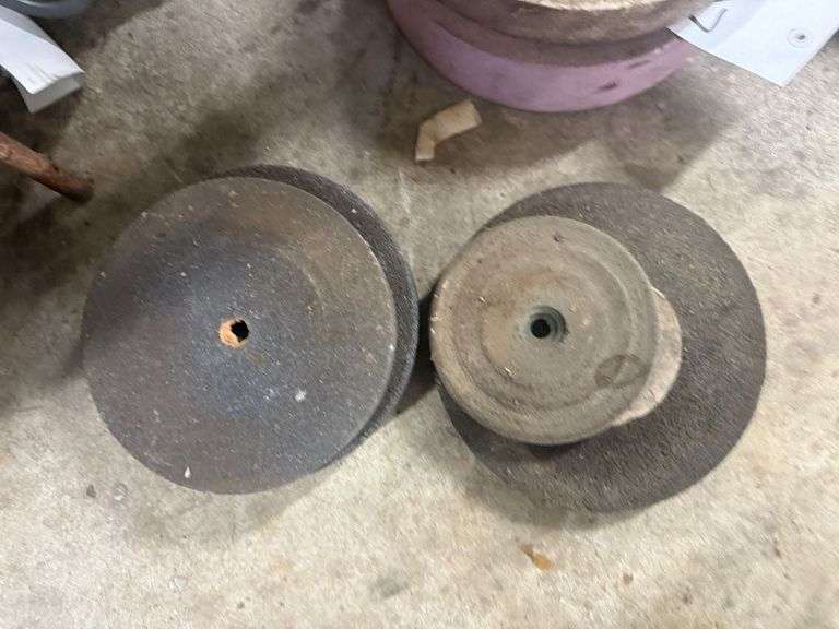 Three 8" Grinding Wheels