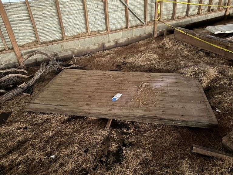 Five Sheets of 1/2x4x8 Plywood