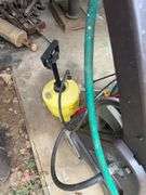 Garden Hose Reel and Pump Sprayer