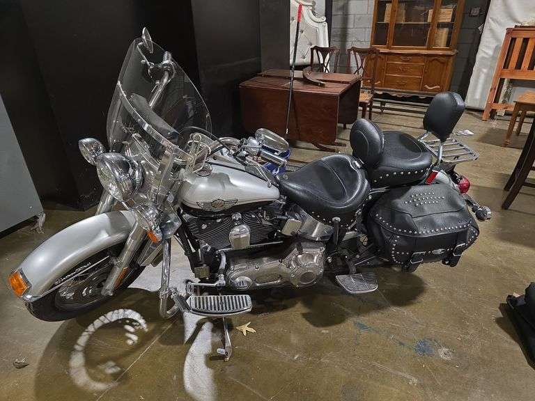 2003 Harley Davidson Heritage Classic Softail 100th Anniversary VIN#1HD1BWB433Y080111