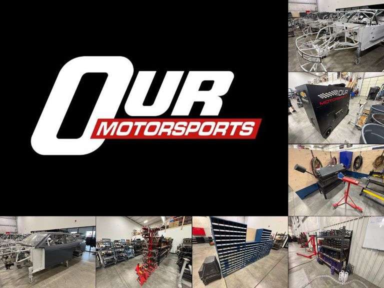 Our Motorsports Race Shop Liquidation: Race Chassis, Pit boxes, Tools & More!