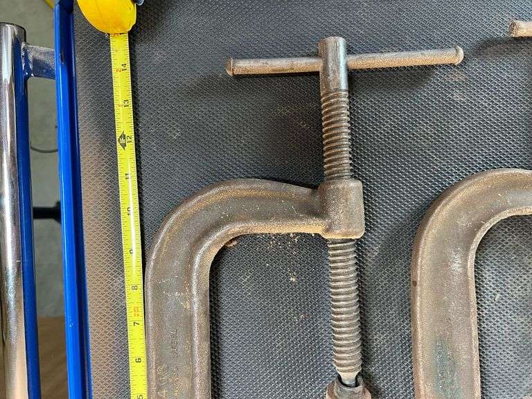 Lot of LARGE C-Clamps