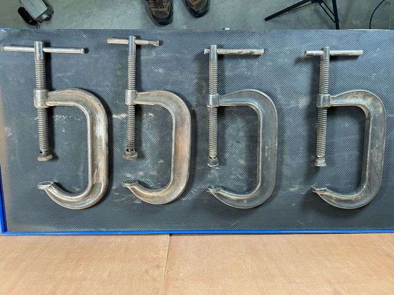 Lot of LARGE C-Clamps