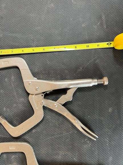 Pair of C-Clamp Locking Grips