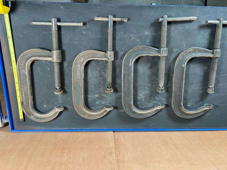 Lot of LARGE C-Clamps