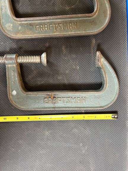 Lot of LARGE C-Clamps