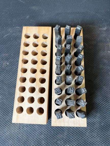Steel Letter Punch Set