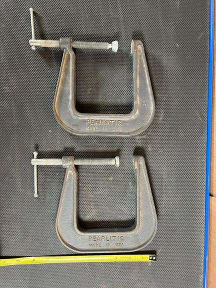 Lot of Paralitic & Craftsman C-clamps